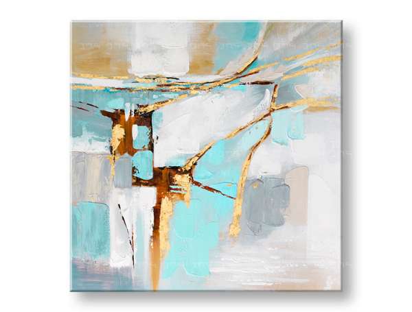 Festett falfestmény ABSTRAKT 1 rész CWF11044W1E1 - 70x70 cm