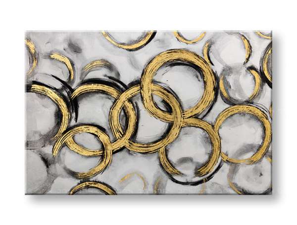 Festett falfestmény ABSTRAKT 1 rész 90x60 cm CWF1263ZE1