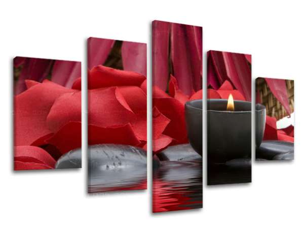 5-részes falfestmény FENG SHUI FS040E50