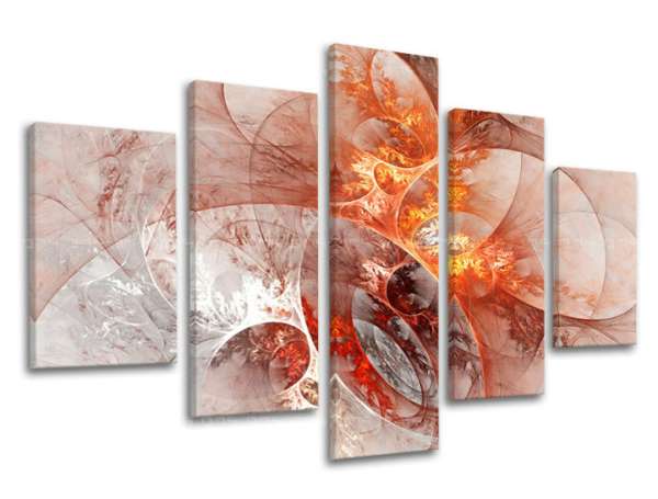 5 részes falfesték ABSTRAKT AB053E50