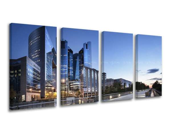 4 részes falfestés CITY ME111E40