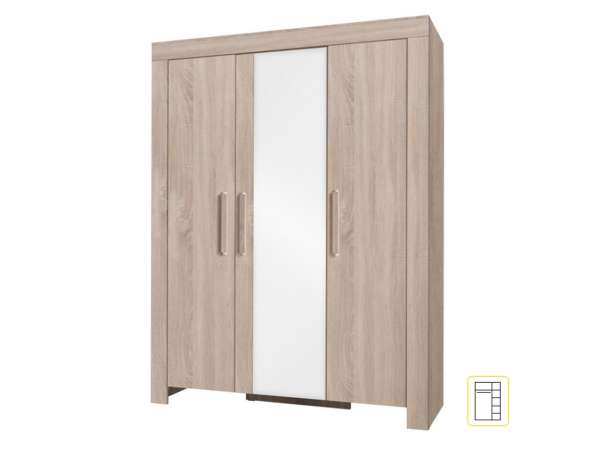 BAL-Sezam R1 gardróbszekrény