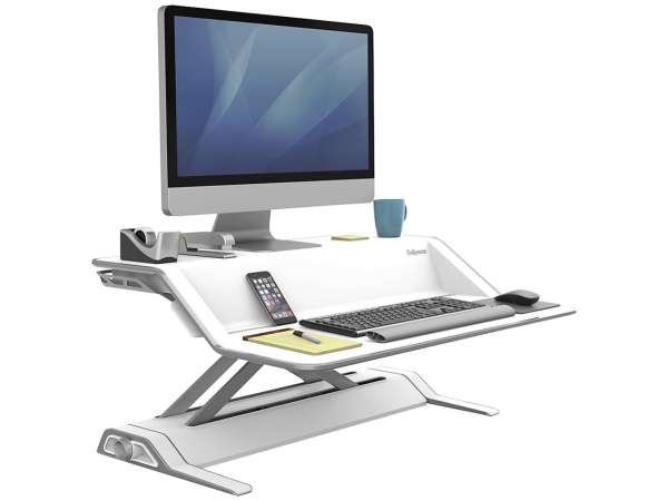 COR-FELLOWES Lotus Ülő/álló munkaállomás, fehér (IFW00099)