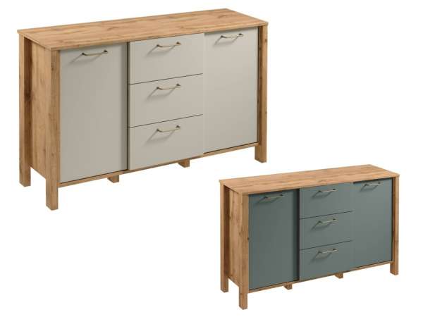 BAL-Indigo K2D3S polcos komód 3 fiókkal