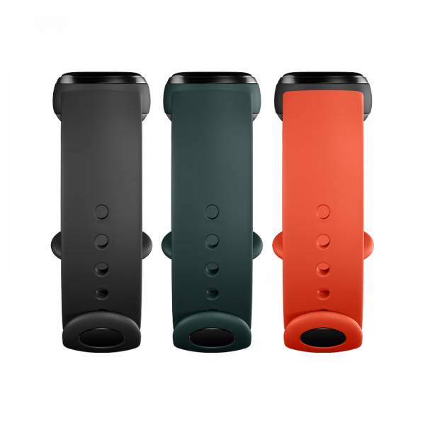 Mi Smart Band 5 Strap (3-pack) (Black, Orange, Cyan)