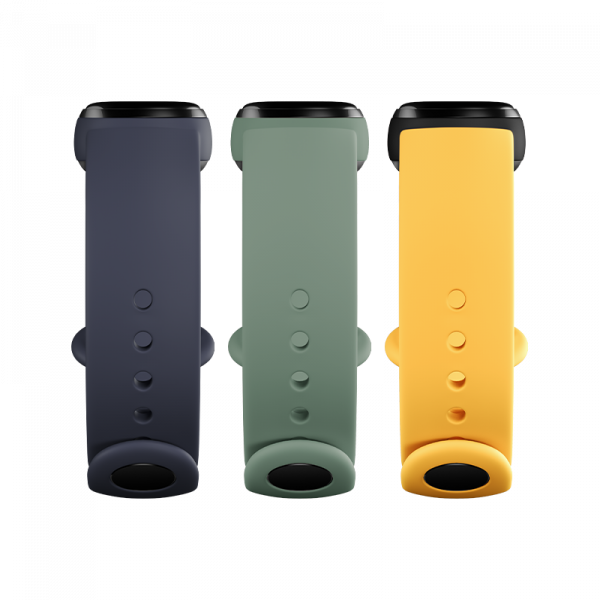 Mi Smart Band 5 Strap (3-pack) (Blue, Yellow, Green)