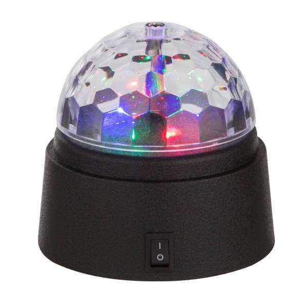 Disco LED asztali deco lámpa színes fénnyel