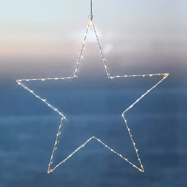 Liva Star LED deco fény, fehér, 70 cm