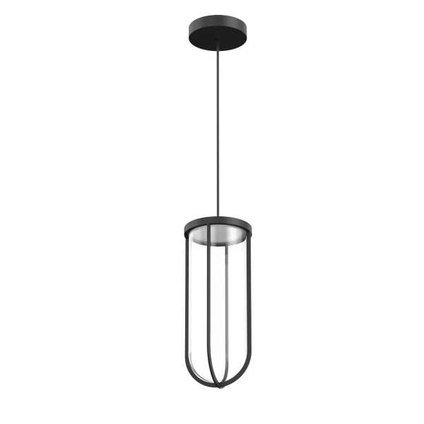 FLOS In Vitro Suspension, 2,700 K, fekete