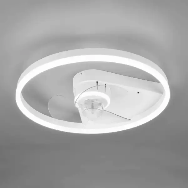 Borgholm mennyezeti ventilátor LED-es, CCT fehér