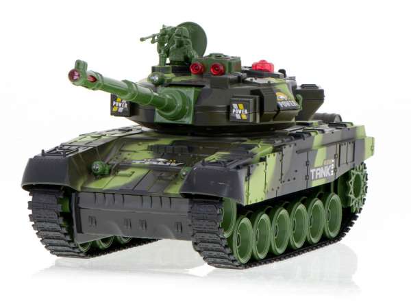 RC War Tank 9993 2.4 GHz-es erdei álcázás