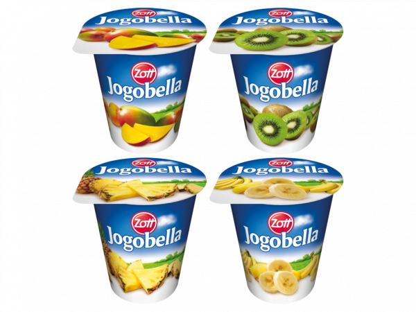 Zott Jogobella exotic jogh.(ananász,kivi,mangó,banán) 150g