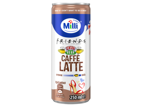 Milli kávés tejkészítmény caffé latte ízesítésű 250ml
