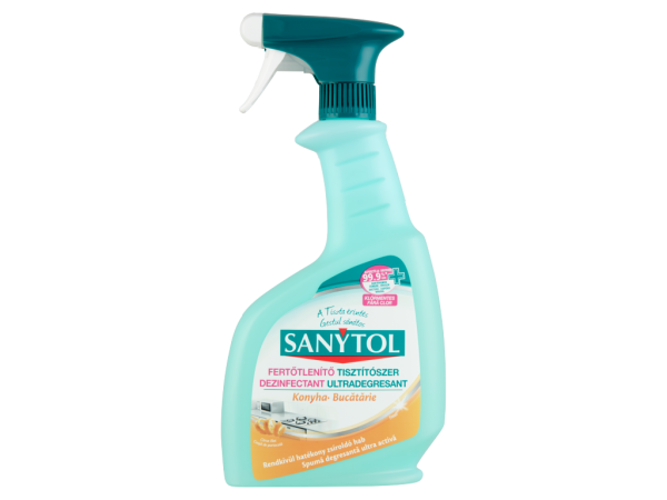 Sanytol fertőtlenítő tisztító spray konyhai 500ml