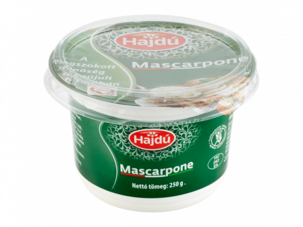 Hajdú mascarpone cukrászati tejtermék 250g