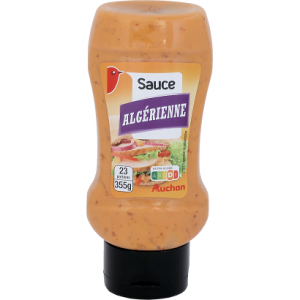 Auchan Kedvenc Algerien chilis  fűszeres szósz 355 g