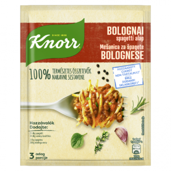 Knorr bolognai spagetti alap 38 g