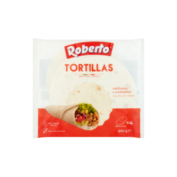 Roberto Tortillas kenyér napraforgóolajjal 4 db 240 g