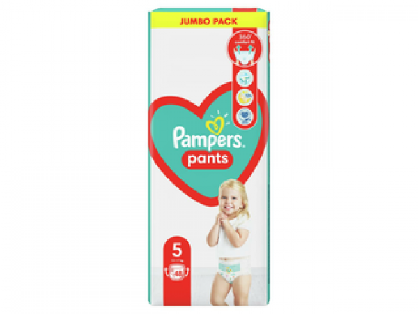 Pampers Active Baby Jumbo Pack bugyipelenka, 5-ös méret, 48 db