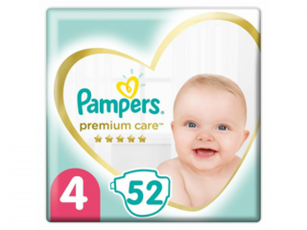 Pampers Premium Care Pelenka 52 db, 4 - es méret