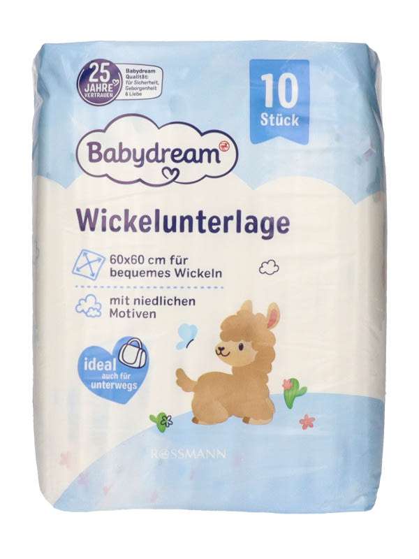 Babydream  Pelenkázó Alátét - 10 db