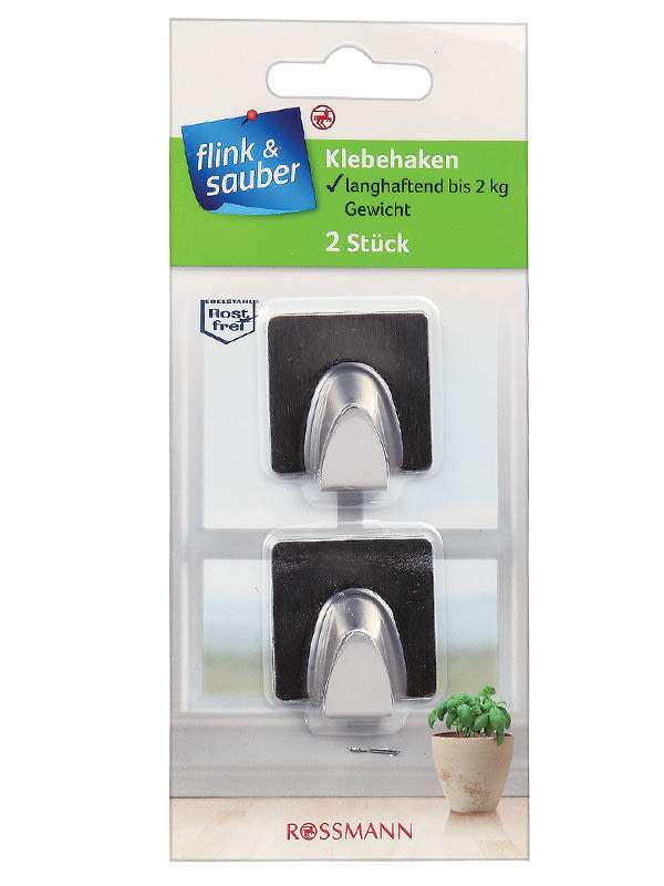 Flink&Saube nemesfém akasztó - 2 db