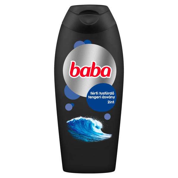 Baba tusfürdő Tengeri Ásványokkal, férfiaknak - 400 ml