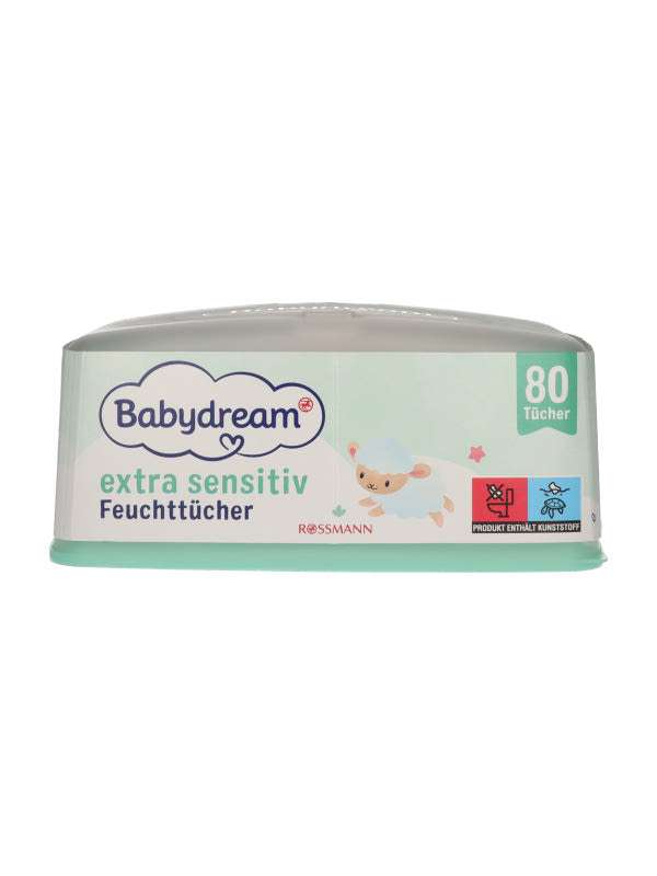 Babydream Dobozos Törlőkendő - 80 db