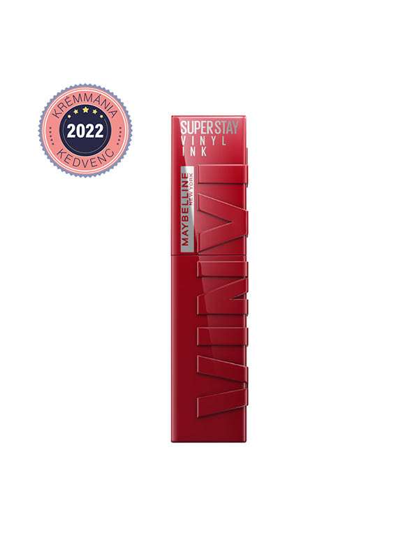 Maybelline Super Stay Vinyl Ink folyékony ajakrúzs /10 -  1 db