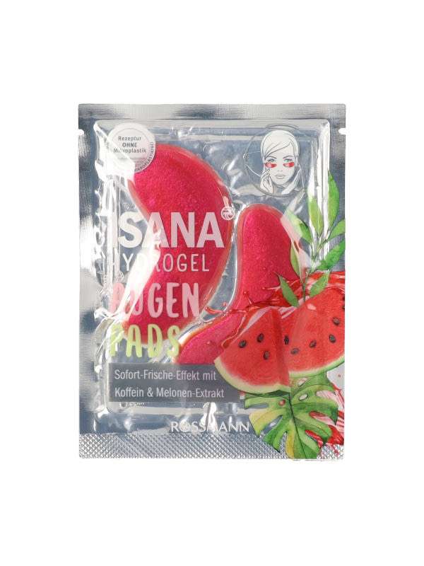 Isana Hydrogel Melone szemkörnyékápoló tapasz, 1 pár - 1db