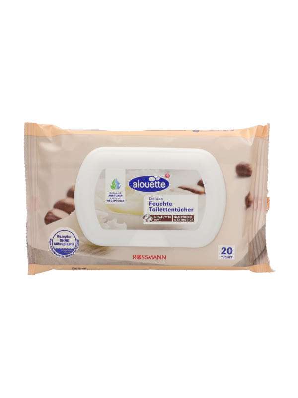 Alouette Shea Vaj Pop Up Tetővel Nedves Toalettpapír - 20 db