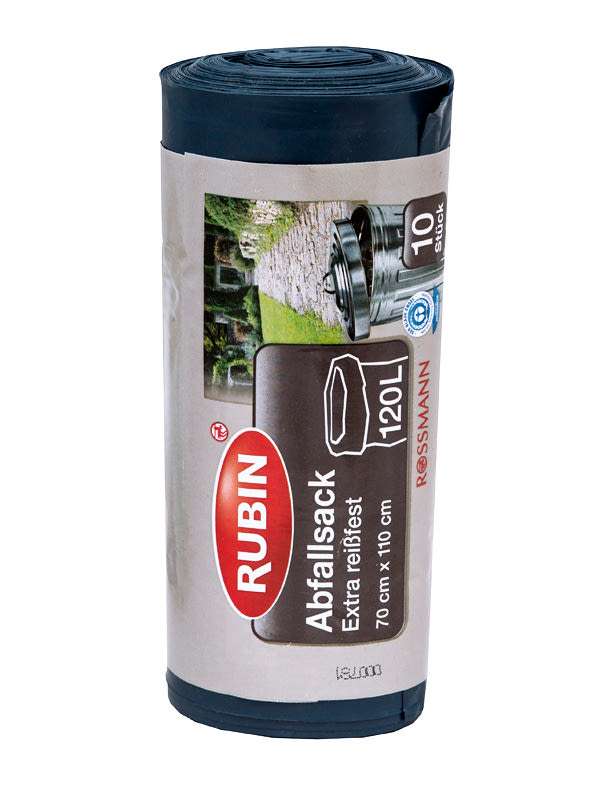 Rubin Kék 120 L Szemetes Zsák - 10 db