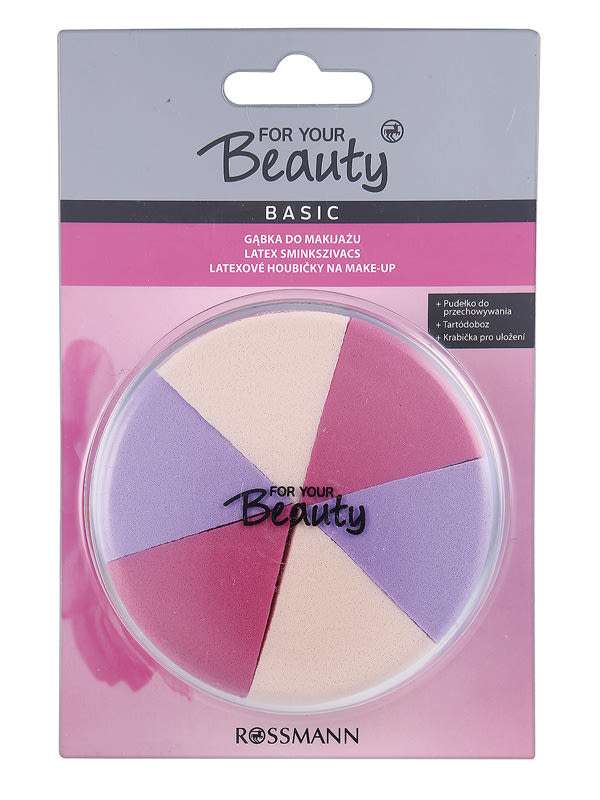 For Your Beauty alapozó szivacs szett - 6 db