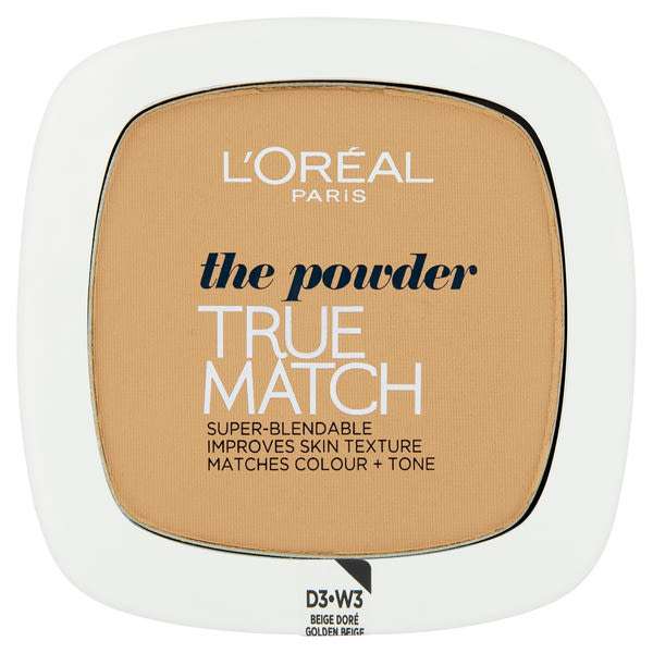 L'Oréal Paris True Match kompakt púder D3/W3 /Golden Beige - 1 db