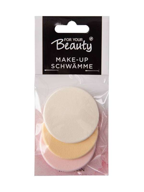 For Your Beauty smink szivacs korong - 3 db