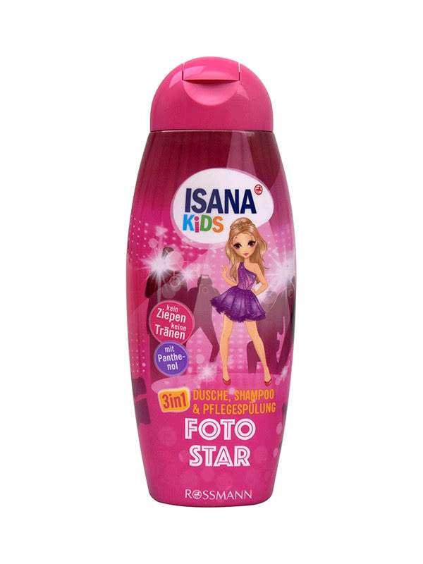 Isana Kids 3 in 1 tusfürdő sampon & balzsam - 300 ml