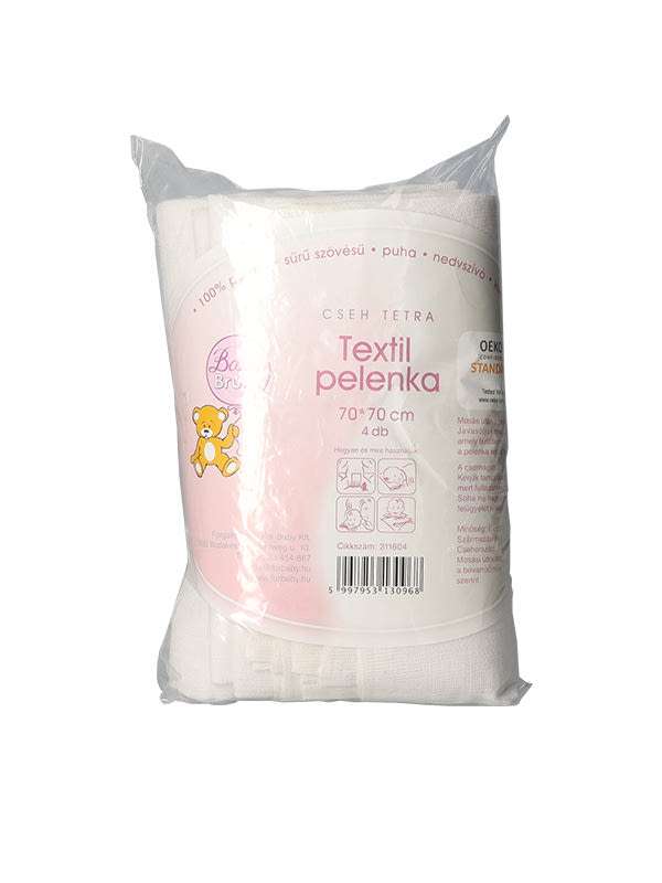 Babybruin  Textilpelenka - 4 db