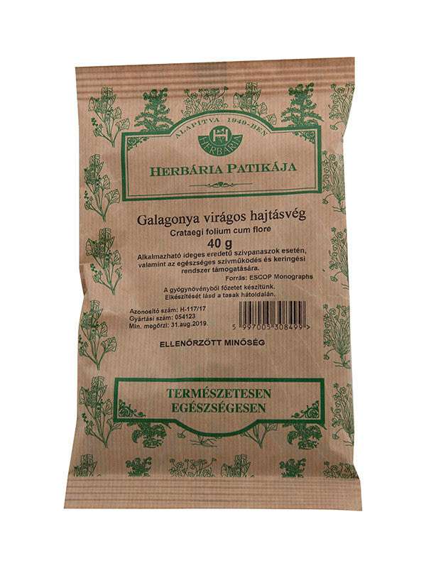 Herbária galagonya virágos hajtasvég - 40 g