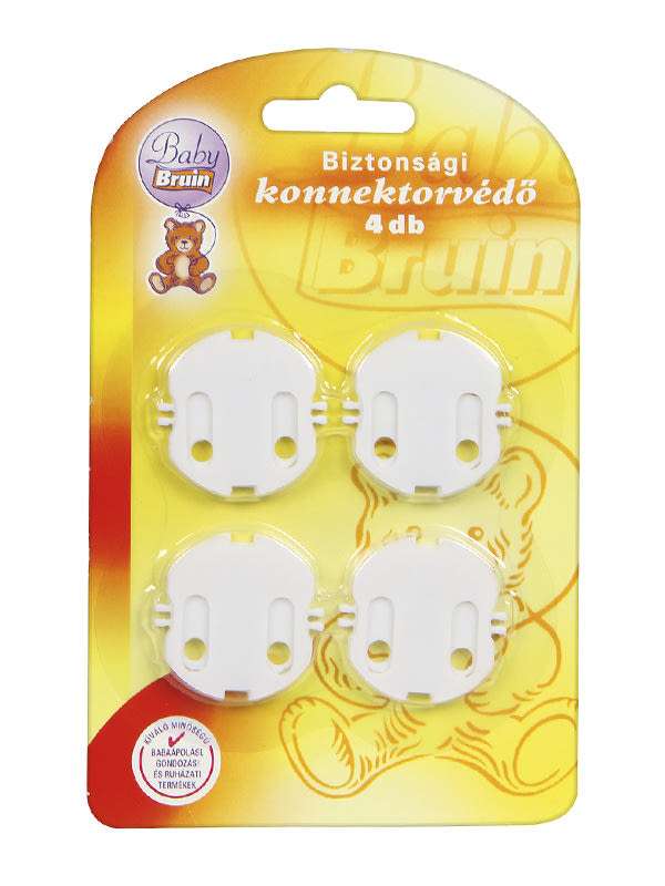Babybruin Biztonsági Konnektorvédő - 4 db