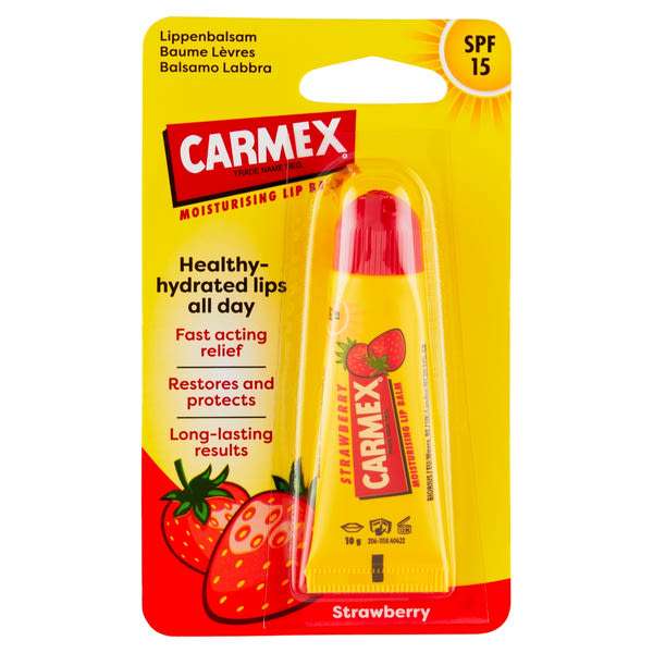 Carmex tubusos ajalápoló eper illattal - 10 g