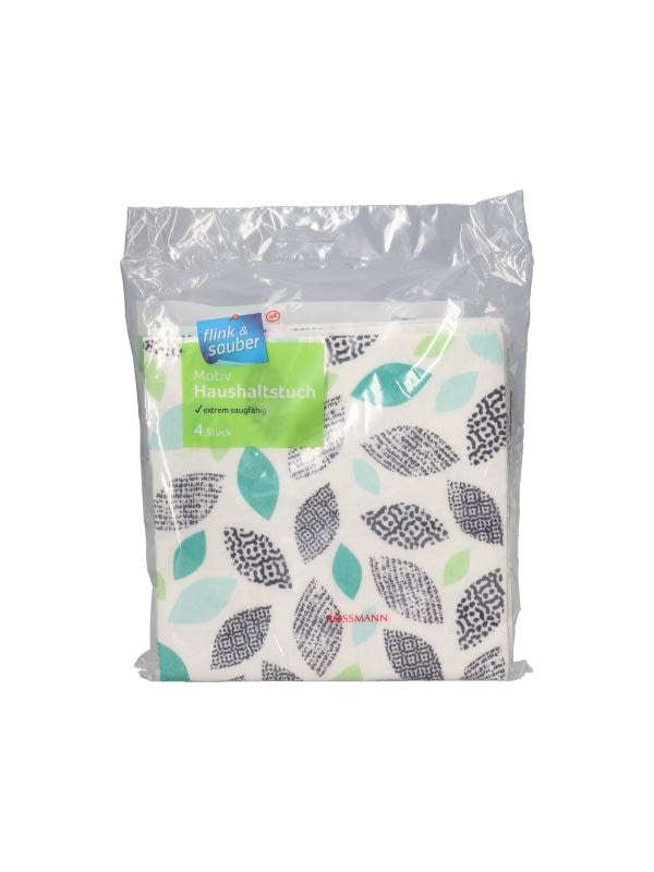 Flink & Sauber Mintás Háztartási Kendő - 4 db