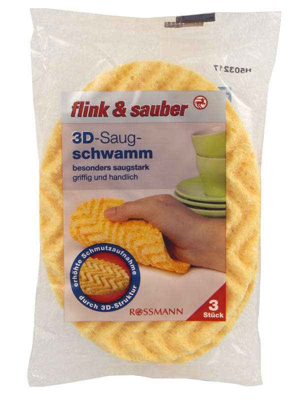 Flink&Sauber tisztító szivacs - 3 db