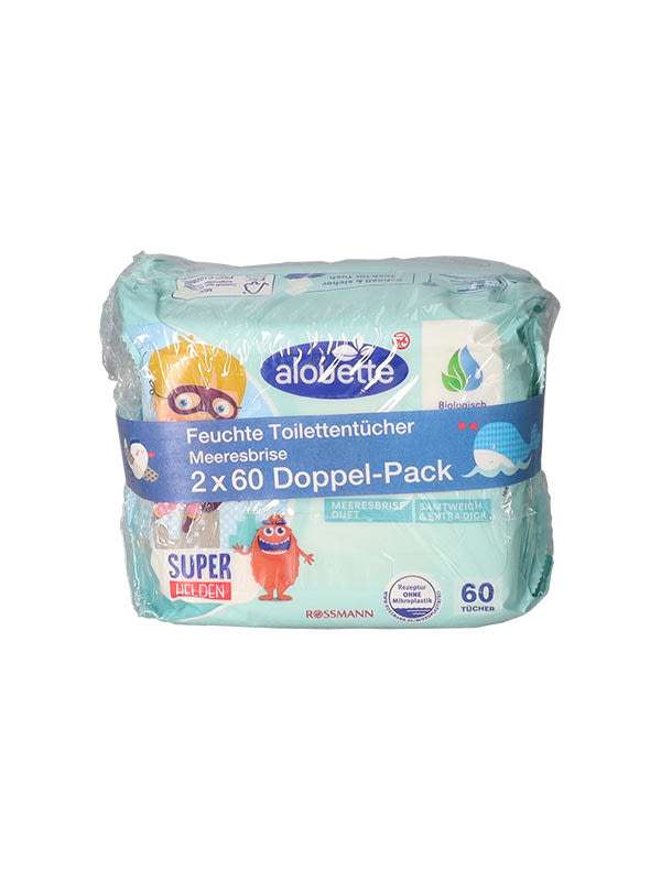 Alouette Dzsungel Gyermek Nedves Toalettpapír - 120 db