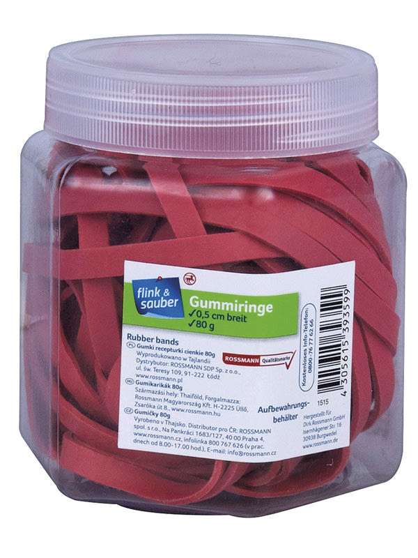 Flink&Sauber széles befőttes gumi - 80 g