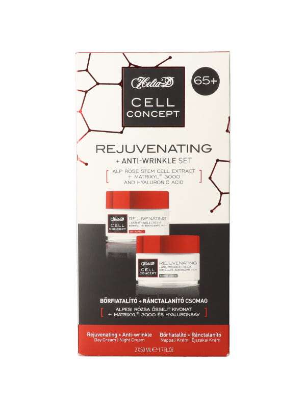 Helia-D Cell Concept arcápoló csomag, 65+ (2x50 ml) - 100 ml