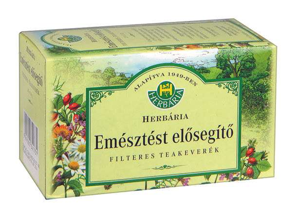 Herbária Emésztést Elősegítő Filteres Teakeverék (20x1,5 g) - 30 g