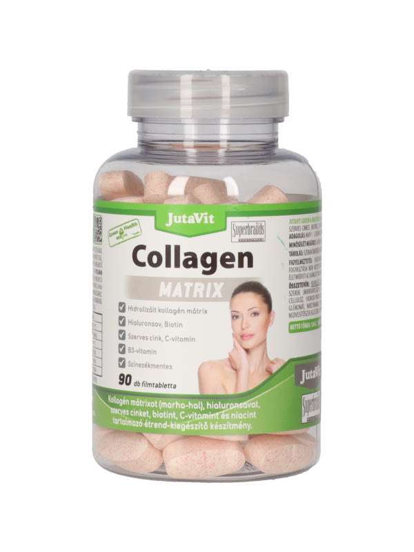 Jutavit Green&Health Collagen Matrix étrend-kiegészítő filmtabletta - 90 db