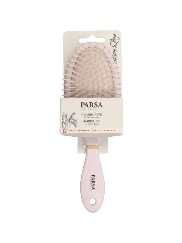 Parsa Beauty hajkefe, búzaszalmából, ovális  - 1 db