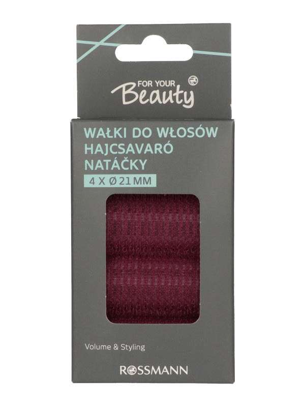 For Your Beauty Antisztatikus 21 mm hajcsavaró - 4 db