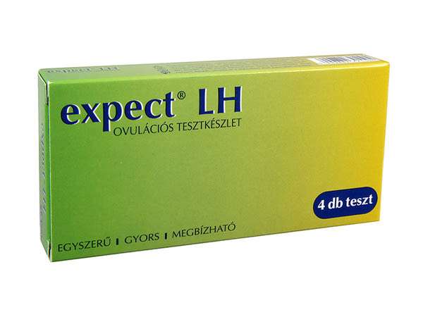 Expect LH ovulációs tesztkészlet - 4 db